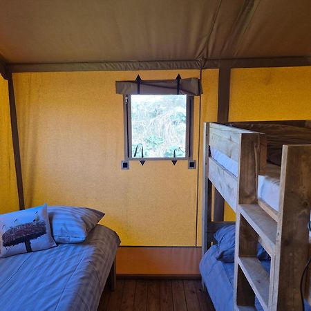De Hazelaarshof Luxe Glampingtent Bij Natuurgebied De Millingerwaard Kekerdom Exterior photo